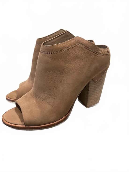 Dolce Vita Shoes - Dolce Vita Noa Peep Toe Ankle Heel Mules – Women's Size 7